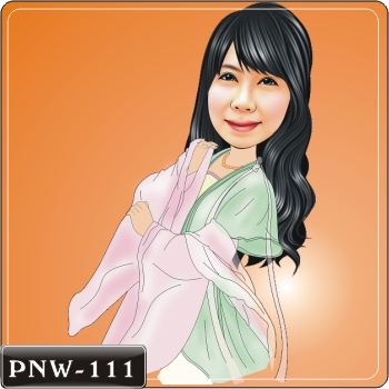 女生人像Q版漫畫PNW-111